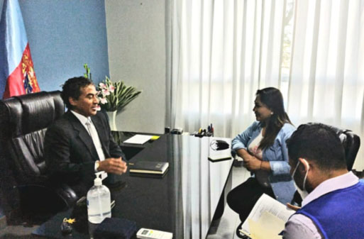 Visita de congresistas